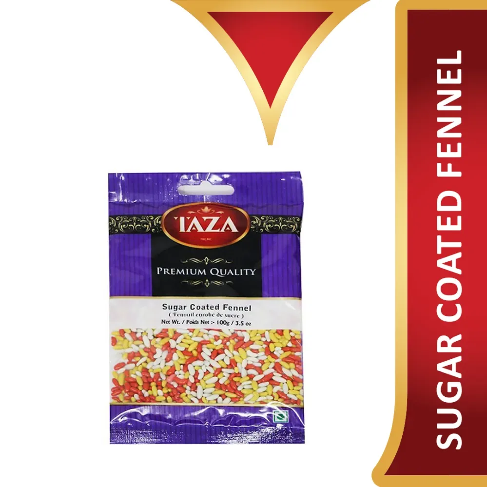 TAZA SUGAR COATED FENNEL 100G