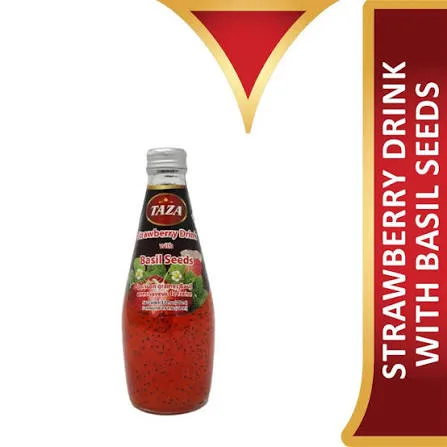 TAZA STRABERRY BASIL DRINK 290ML