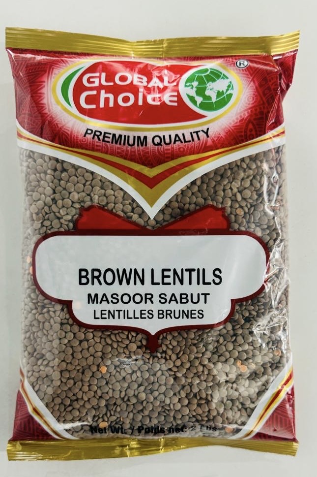 GC BROWN LENTILS 2LB
