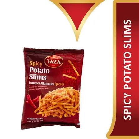 TAZA SPICY POTATO SLIMS 100G