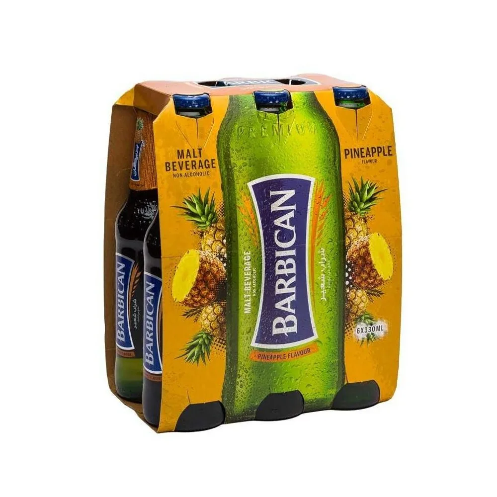 BARBICAN PINEAPPLE 6*330ML