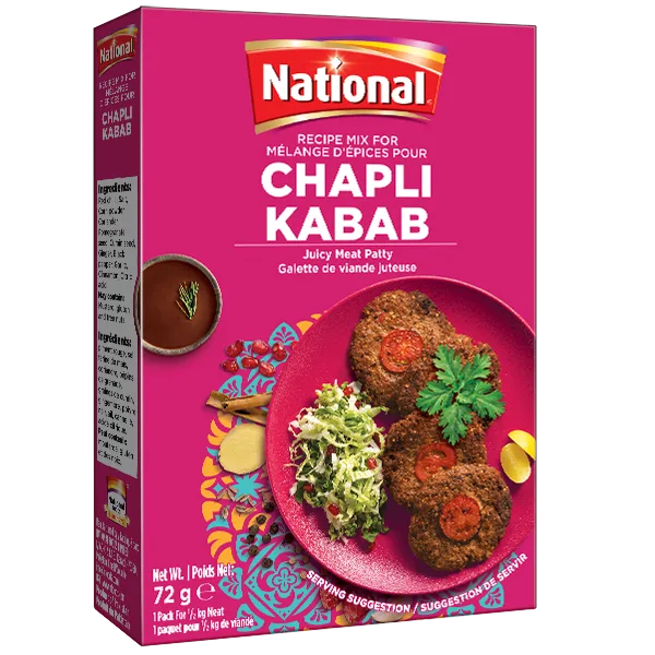 NATIONAL CHAPLI KABAB 72G