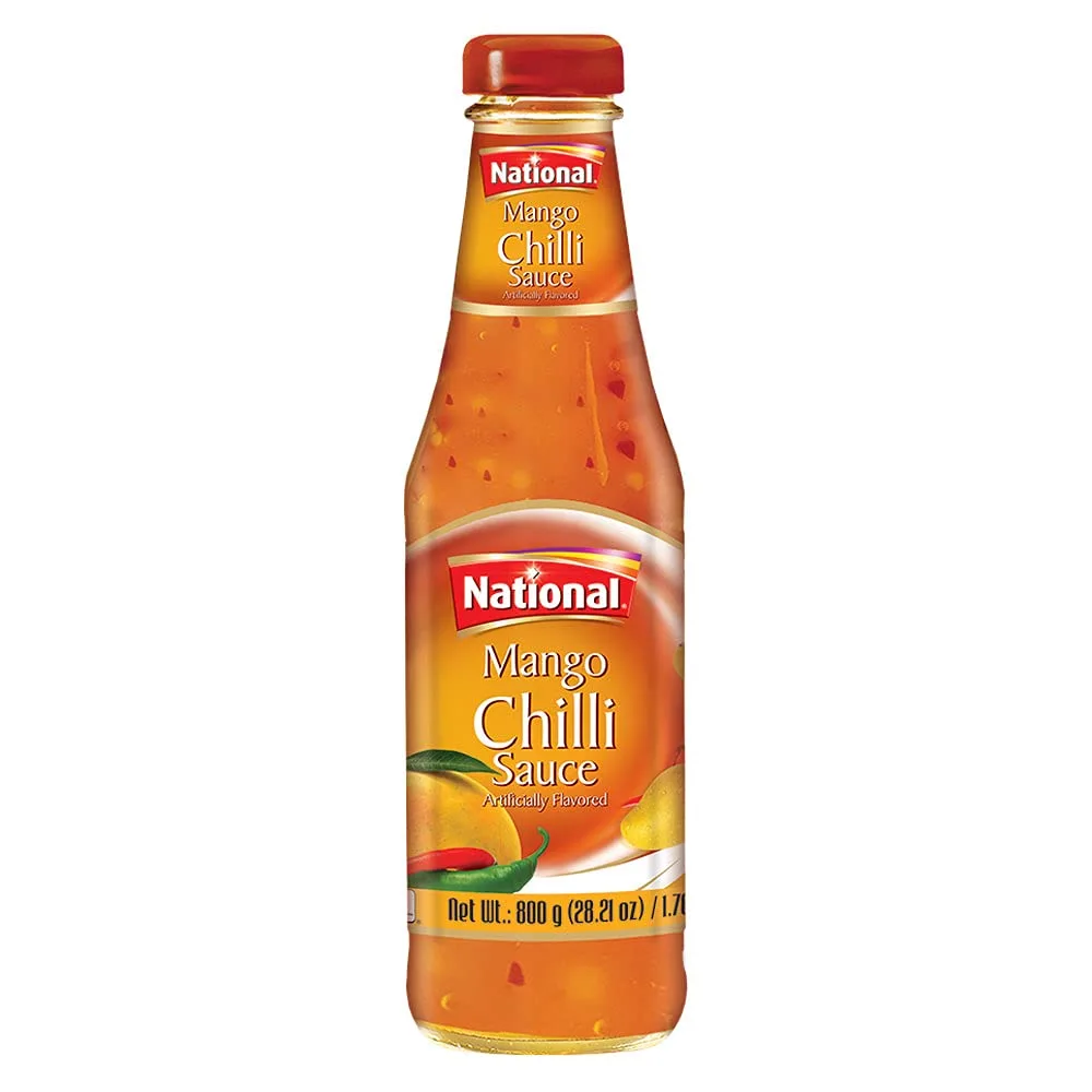 NATIONAL MANGO CHILLI CHUTNEY SAUCE 800ML