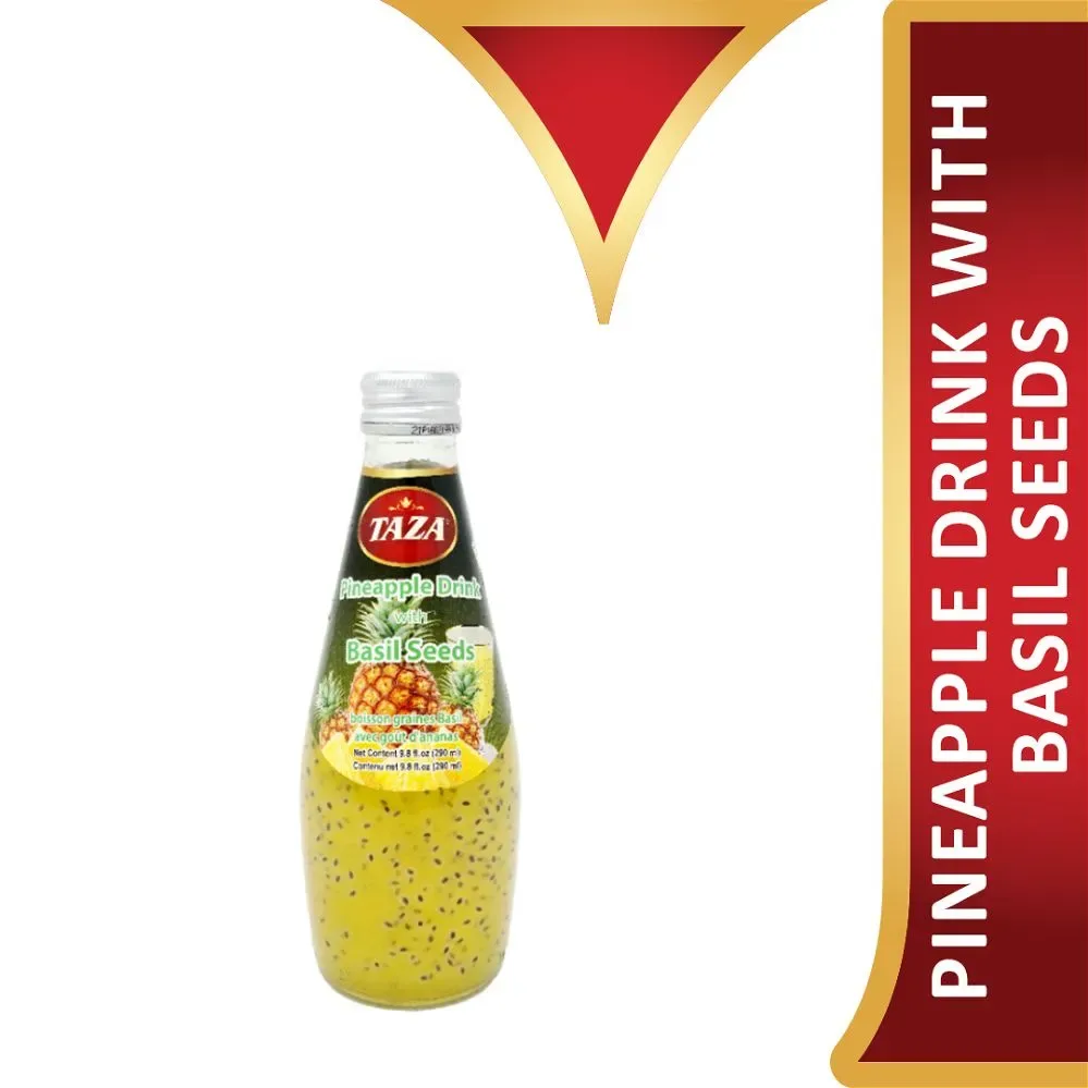 TAZA PINEAPPLE BASIL DRINK 290ML