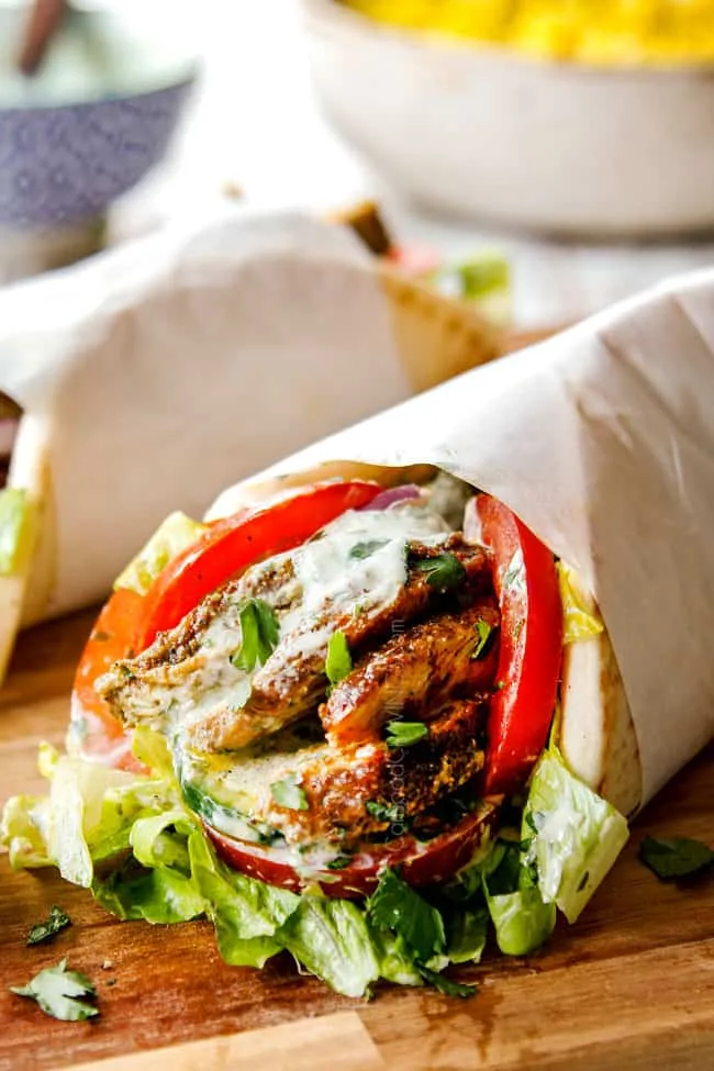 Chicken Shawarma Wrap