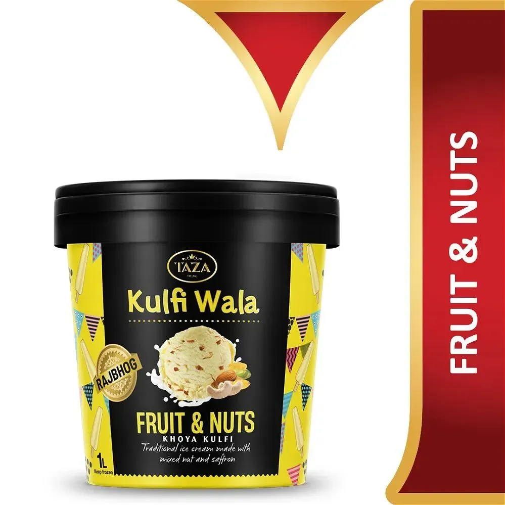 TAZA FRUIT&NUTS KULFI 1L