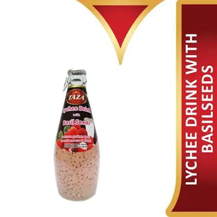 TAZA LYCHEE BASIL DRINK 290ML