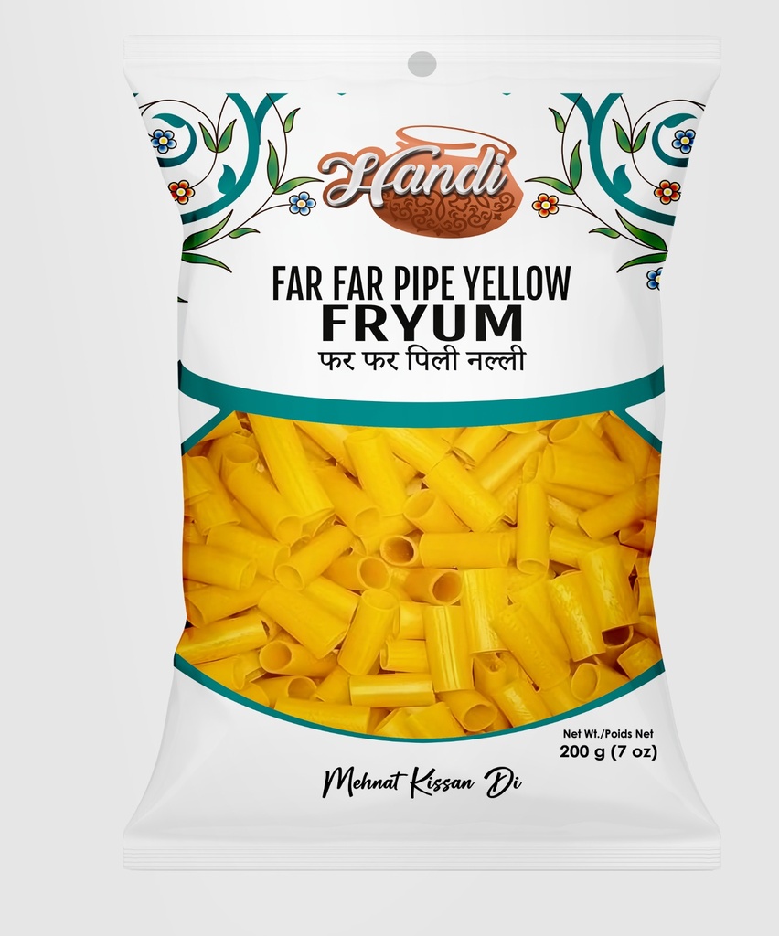 HANDI FAR FAR PIPE (YELLOW) 200GM