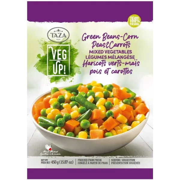 Taza Fro Veg Up - Mixed Vegetables 907Gm
