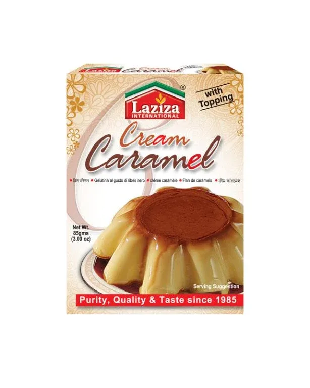 LAZIZA CREAM CARAMEL 85GM