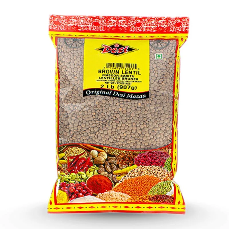 DESI BROWN LENTILS 2LB