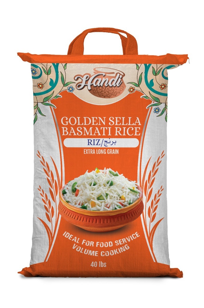 HANDI SELLA BASMATI 40 LB