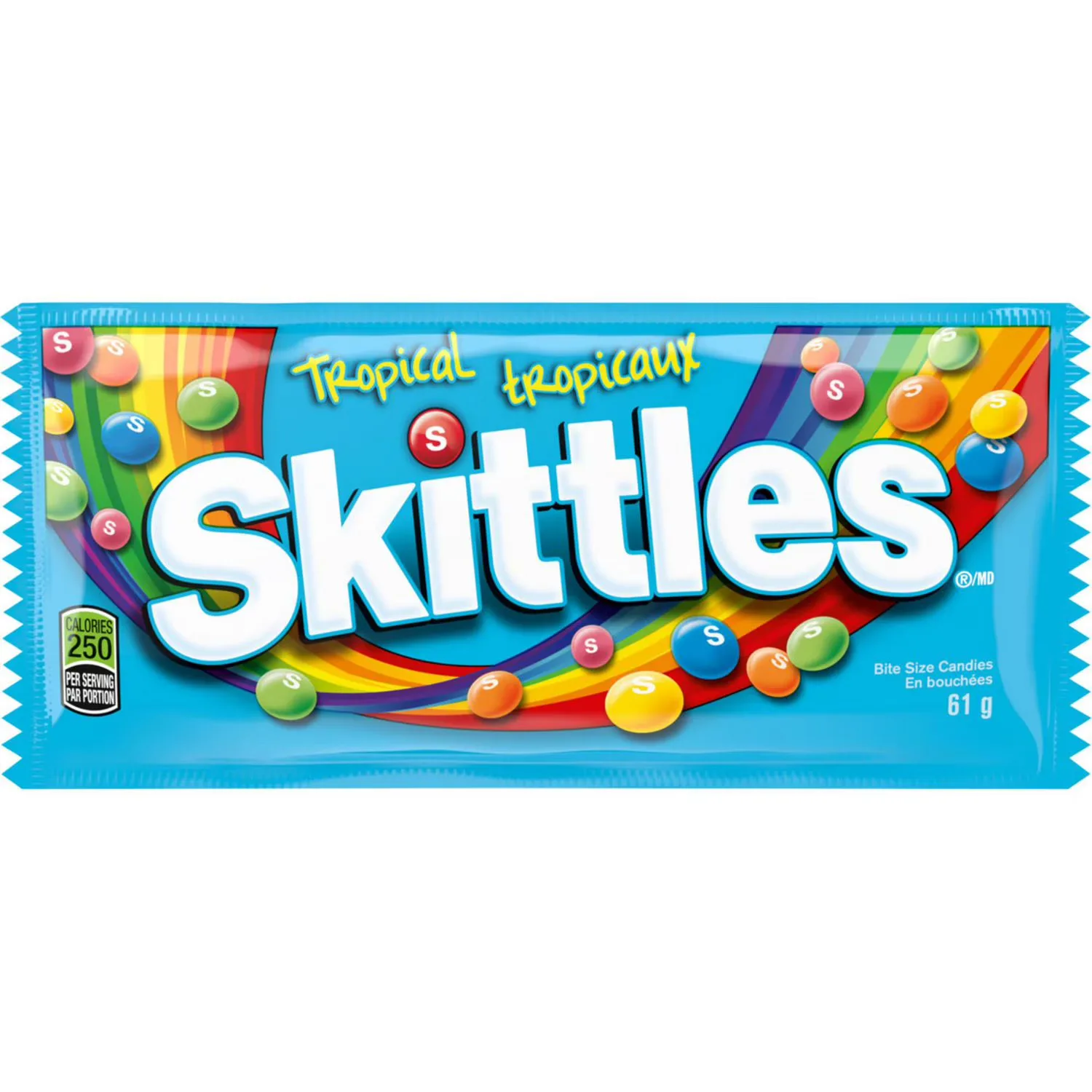 SKITTLES TROPICAL 61GM