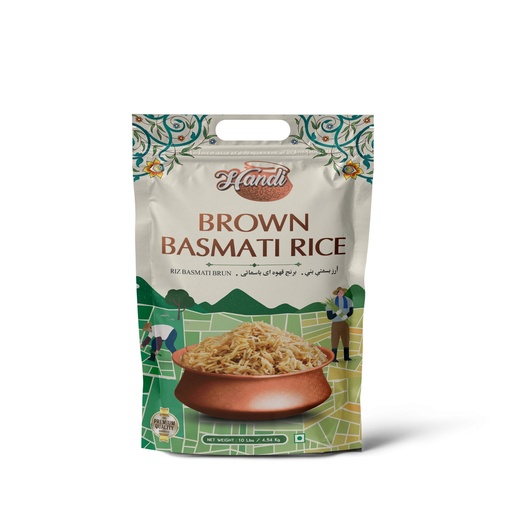 HANDI BROWN BASMATI RICE 4LB