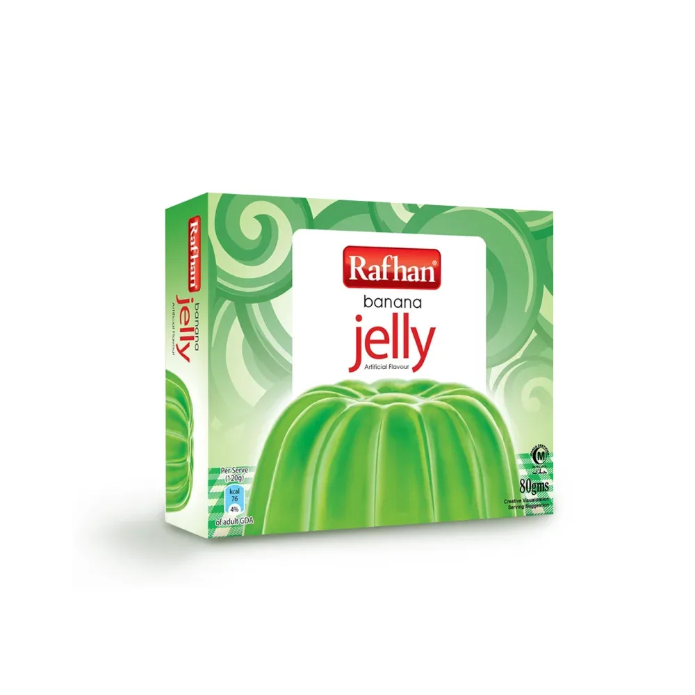 RAFHAN BANANA JELLY 80GM