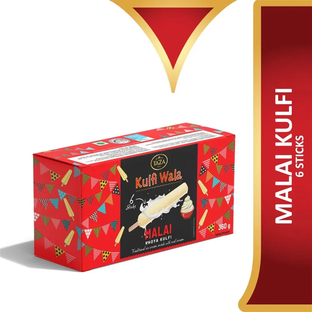 TAZA MALAI KULFI STICKS 60ML