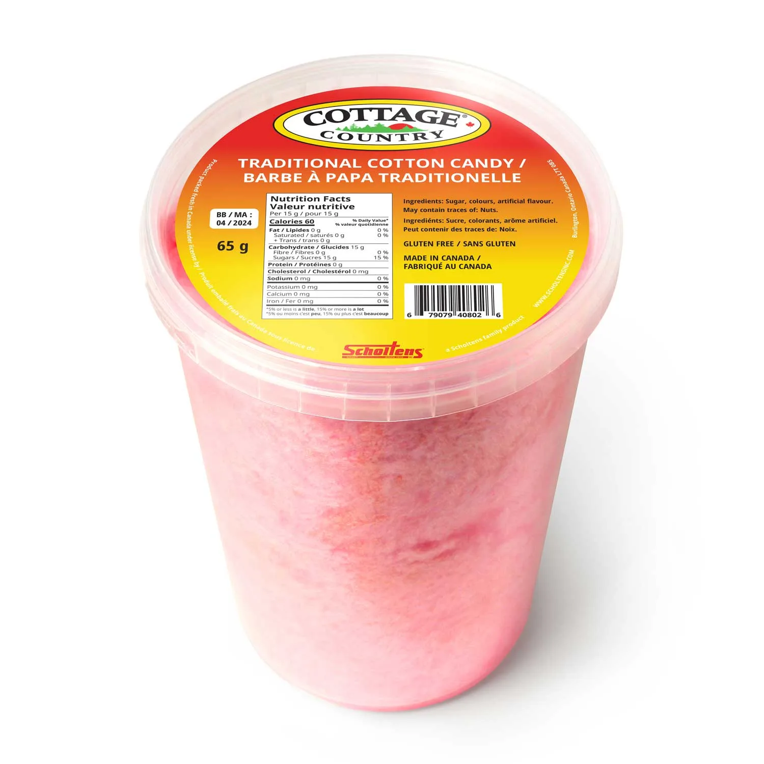 COTTAGE COUNTRY COTTAN CANDY 65GM