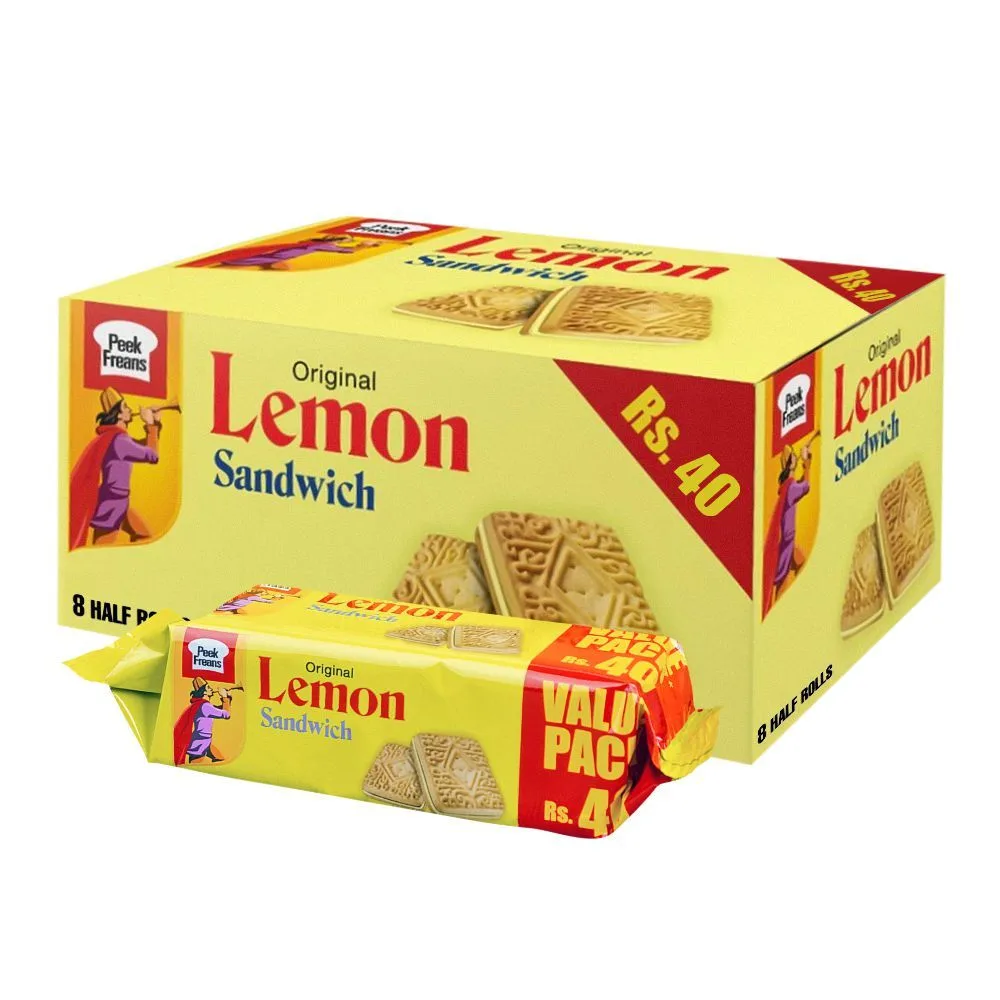 EBM HALF ROLL LEMON SANDWICH 354GM