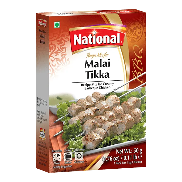 NATIONAL MALAI TIKKA 50G