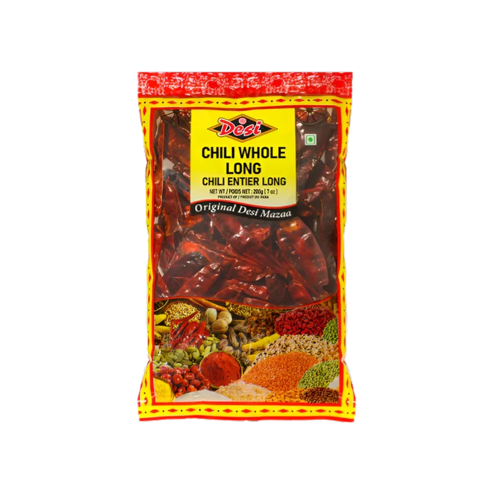 DESI WHOLE RED CHILLI 400GM