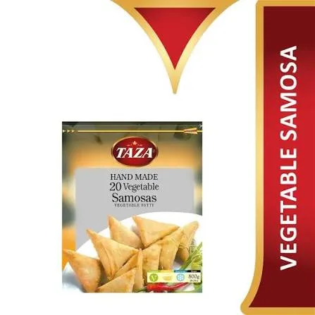 TAZA VEGETABLE SAMOSA 800GM