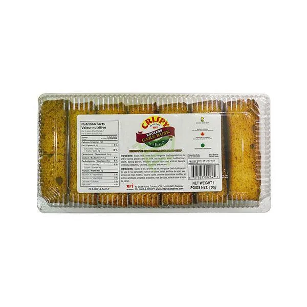 CRISPY EGGLESS CAKE RUSK 550GM
